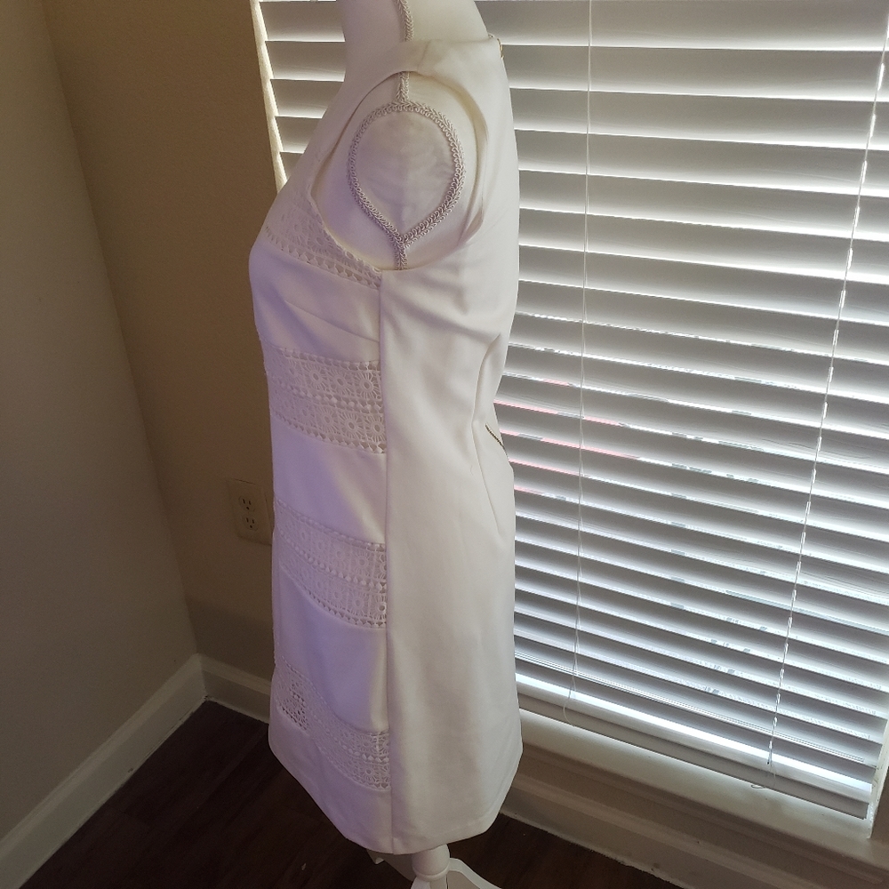 Jessica Simpson white sleeveless dress size 2 - Picture 4 of 11